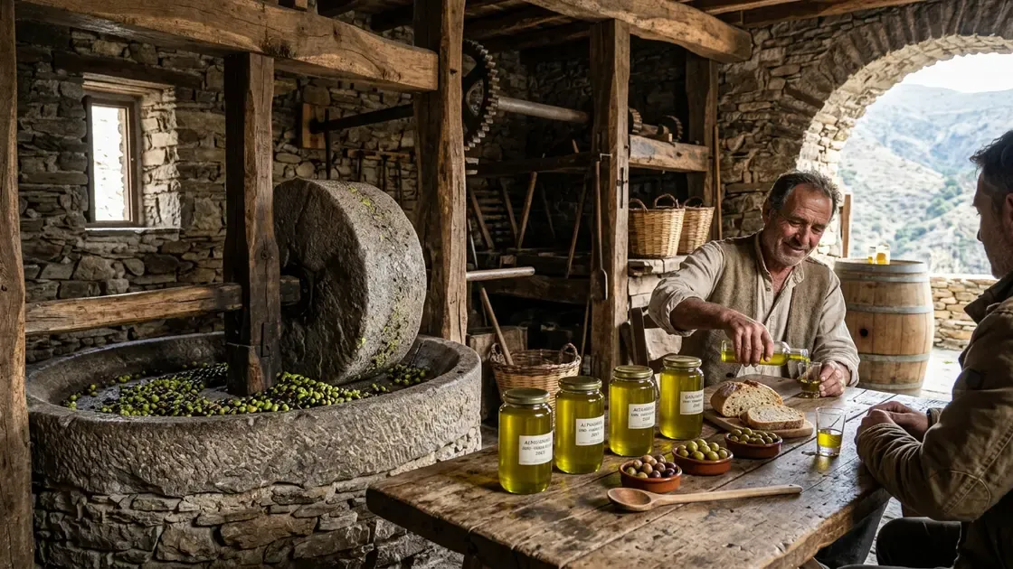 Alpujarras Olive Oil Tasting Tour: Mill, Cooperative and DOP Granada in Granada
