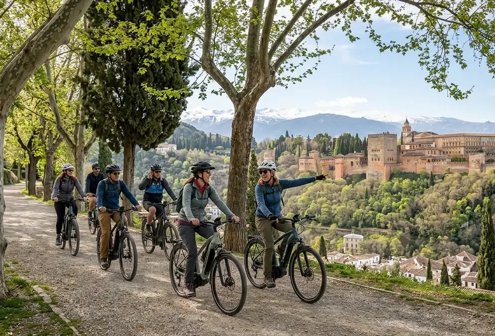 Cycling in Granada in Granada