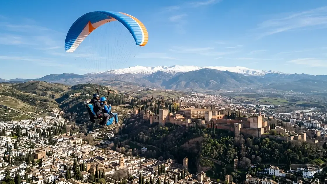 Paragliding in Granada in Granada
