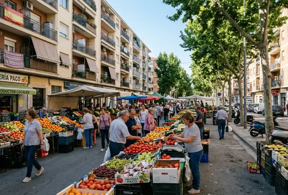 Panoramic view of the Zaidín: Granada's Modern Residential Heart neighborhood