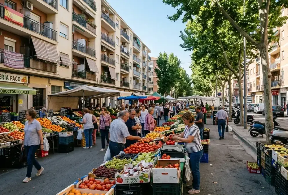 The Zaidín neighborhood in Granada